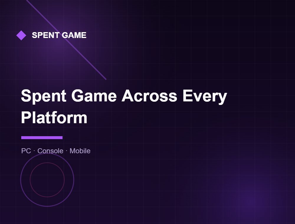 Spent Game across PC, console and mobile platforms